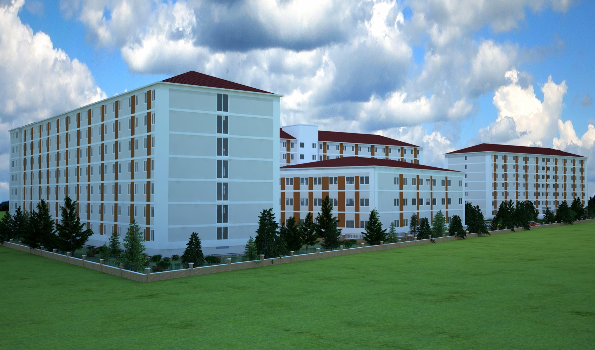 Niğde yurt yerleşkesi tasarımı